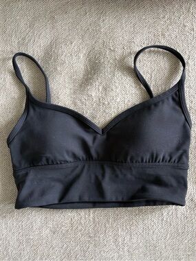 lululemon athletica Black Strappy Sports Bra